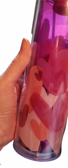 NWT Rare Starbucks Pink Heart Valentine Tumbler - Picture 4 of 7
